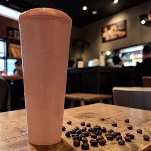 Starbucks Summer 2021 Venti Cold Cup Blush Pink Dome Lid — Chic